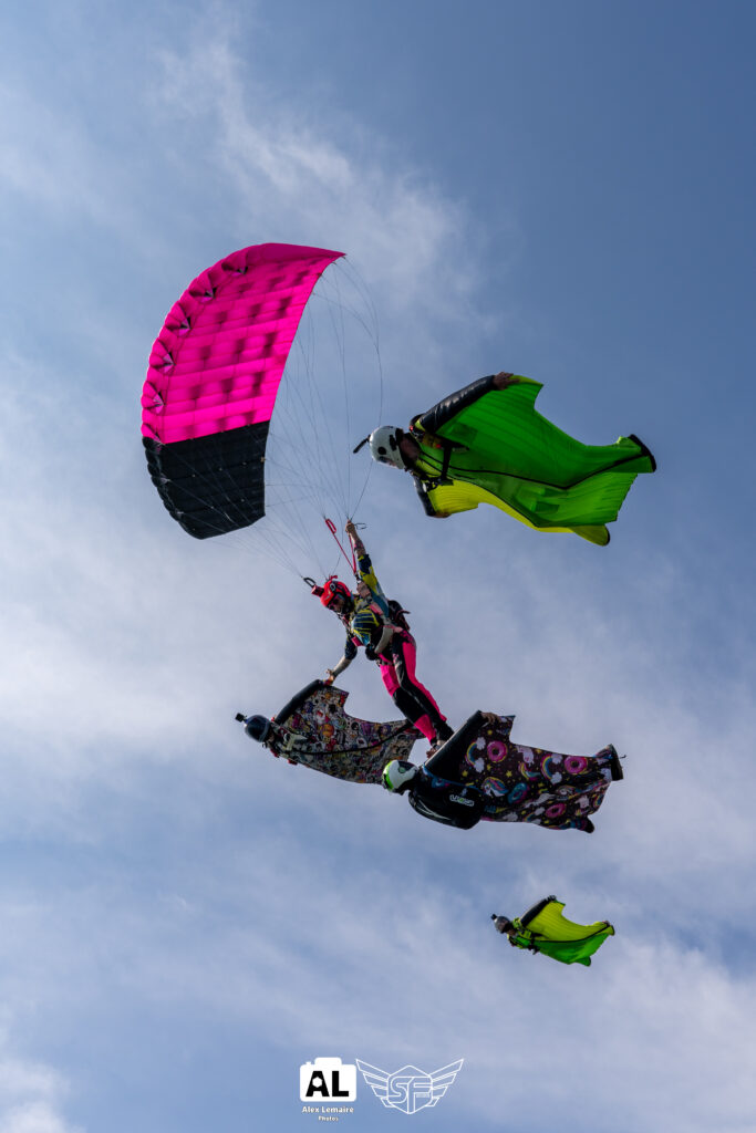 XRW jump at Skydive Chicago