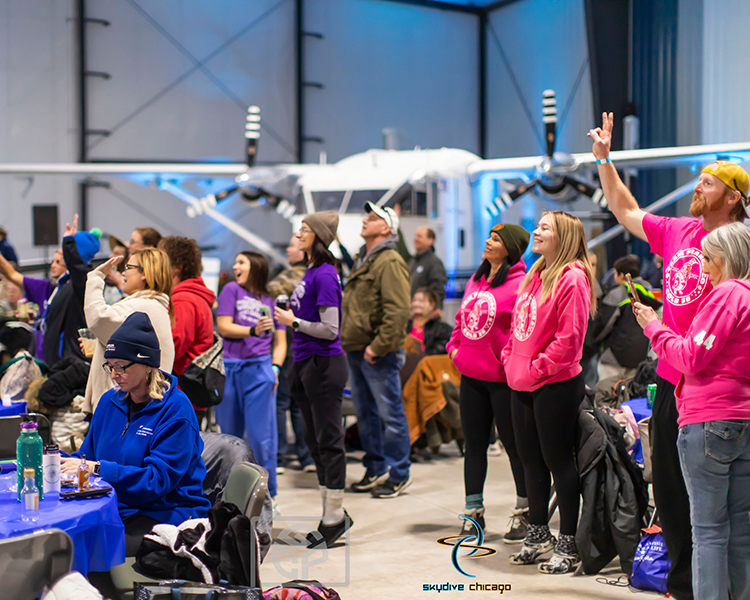 Make a Wish at Skydive Chicago event venue